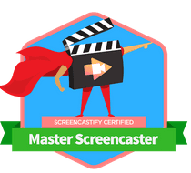 screencastify master screencaster badge 